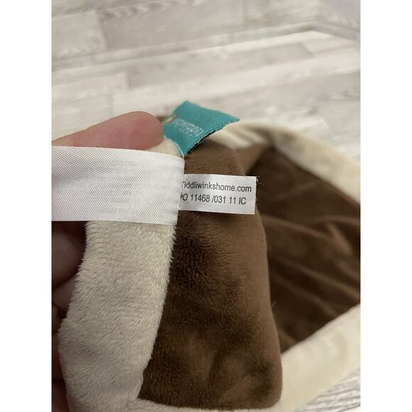 Tiddliwinks Brown Monkey Lovey Security Blanket Baby Toy Nursery Safari Zoo - Picture 8 of 8
